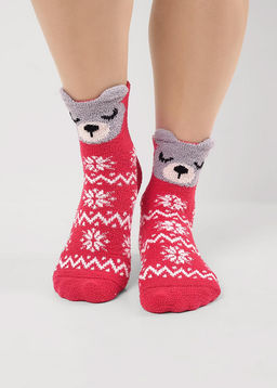 (CLE) Д965Т носки жен. НГ травка (ЧЗ)