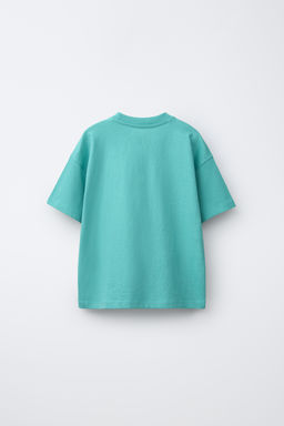 CAMISETA LISA / Turquesa medio - Zara фото 2