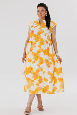 Платье ANELLI 1424 ван гог  фото 4