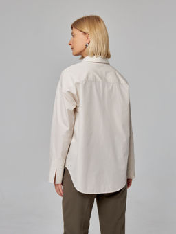 Блузка женская дл. рук. KATHARINA KROSS KK-B-0004V-бежевый  фото 4