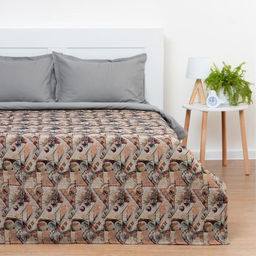 Покрывало гобеленовое «Этель. Иллюзия» 120×200 см, пл.300 г/м², 30% хлопок,70% п/э