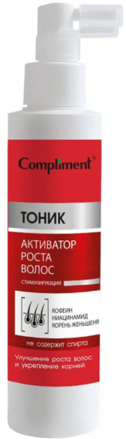 "Compliment" Стимулирующий тоник активатор роста волос (Спрей-150мл).12 /917179