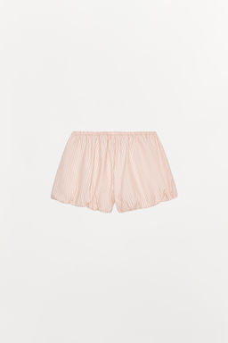 STRIPED CULOTTES SHORTS - Zara фото 9