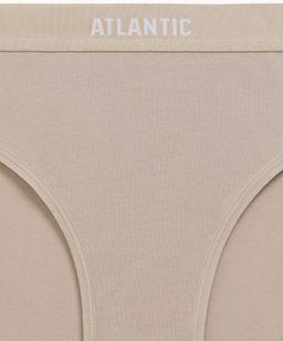 ATLANTIC 3CLP-012 Трусы спорт Sport - набор 3 шт. бежевый + розовый + зеленый  фото 4