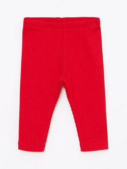 Bisiklet Yaka Uzun Kollu Nak?? Detay K?z Bebek Sweatshirt ve Tayt 2li Tak?m - Waikiki фото 3