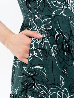 Сарафан( платье) с ярусной юбкой хлопок 100% - Binita фото 6