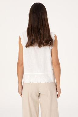 Kad_n Beyaz K_sa Kollu G_mlek Sepette S_rpriz _ndirim - U.s. polo assn фото 5