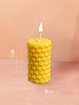 Свеча "Соты" 5х5х8 см, соевый воск