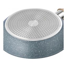 Сотейник с крышкой с антипригарным покрытием Walmer Stonehenge, 26 см, цвет светлое дерево  фото 7