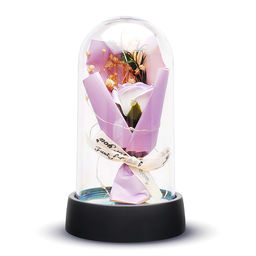 Светильник "Букетик" в коробке (сиреневый)