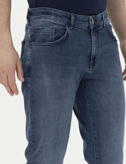 Lacivert Straight Fit Jean Pantolon - Pierre cardin фото 5