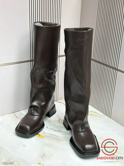 женские высокие сапоги осенние - Bruno фото 5