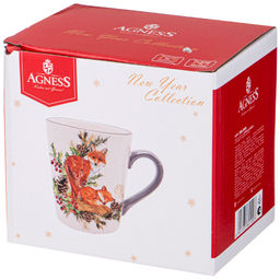 КРУЖКА AGNESS С НОВЫМ ГОДОМ! 400 МЛ  фото 2