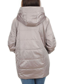 BM-05 GRAY/BEIGE Куртка демисезонная женская АЛИСА (100 гр. синтепон) - Фабричный китай фото 5