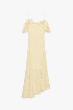 STUDDED LACE DRESS - Zara фото 16