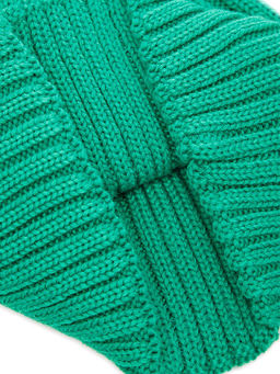 Шапка жен. шерсть+акр LB-BR55043 green - Labbra фото 6