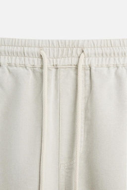 COTTON - LINEN TROUSERS - Zara фото 17