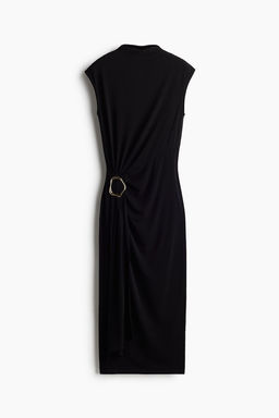 Vestido ajustado con detalle drapeado - H&m фото 5
