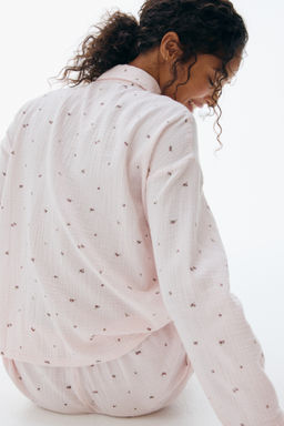 Camisa y pantal?n corto de pijama - H&m фото 14