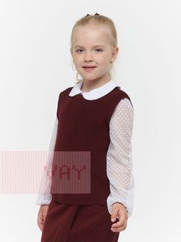 Жилет для девочек 183-7111 - Vay kids школа фото 2