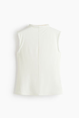 Top en mezcla de modal con cuello perkins - H&m фото 2