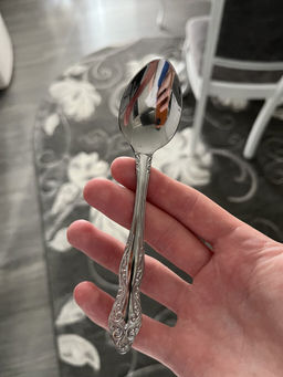 Упаковка 12шт. / Ложка чайная М-15 Славянка ЛЧ-М15 г.Павлово /ПЗХМ/  фото 3