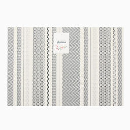 Салфетка на стол Доляна, цв.бел/черный, 45*30см  фото 4