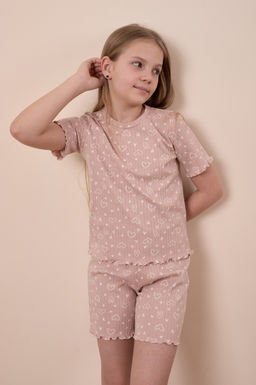 Пижама футболка и шорты М226007рм - Елена фото 3
