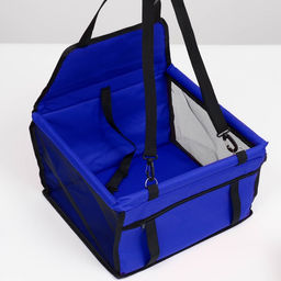 Автокресло для животных 40*30*25 см, синее - Пижон фото 3