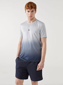 Bisiklet Yaka K?sa Kollu Erkek Spor Ti??rt