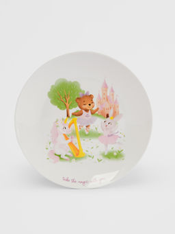 Набор посуды, детский, 1 перс, 3 пр, фарфор N, белый, Сказочные животные, Fabulous animals - Anna lafarg фото 2