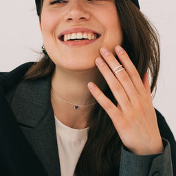 Кольцо «Модерн» линии, цвет серебро, безразмерное