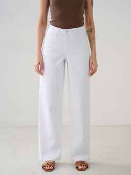 Джинсы женские белые