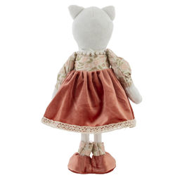 Игрушка набивная "Кот/Кошка", L16 W11,5 H36 см, 2в.