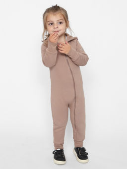 CRB wear/CWBG 90228-31 Комбинезон для девочки,бежевый/Ex.Cherubino