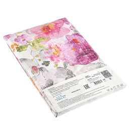 Простыня Евростандарт "Жаклин" 240х220см, поплин 115г/м2, хлопок 100%, упаковка "классическая" ПВХ 28х41см, "Домашняя мода" (Россия)