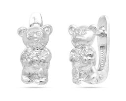 Серьги из серебра куб.циркон., С1808р200