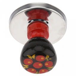 Форма для пельменей и вареников "Роспись" 6,5х6см, деревянная ручка (Россия)