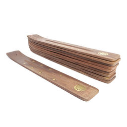 Подставка под благовония PATTI Лыжа Солнце дерево уп 10шт 26см - Сандаловый дом фото 2