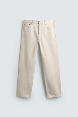 JEANS STRAIGHT FIT / Blanco roto - Zara фото 7