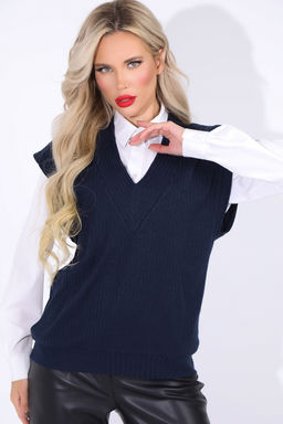 Жилет Элли (черника) - Эльза фото 4