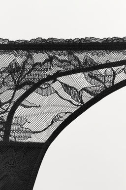 FLORAL EMBROIDERED THONG - Zara фото 14