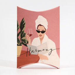 Цена за 5 шт. Коробка подарочная складная фигурная, упаковка, «GIRL», 11×8×2 см