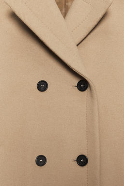 ABRIGO MEZCLA LANA SOSHIOTSUKI X ZARA / Camel claro фото 8