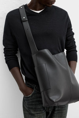 SHOPPER BAG WITH POCKET - Zara фото 8