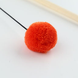 Дразнилка с деревянной подвеской Мордочка, 4 см - Пушистое счастье фото 5