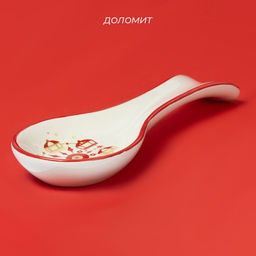 Подставка под ложку новогодняя Доляна «Парк аттракционов», 22.3×7.1×2.7 см