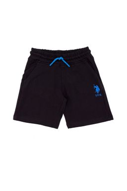 Черные вязаные шорты для мальчика