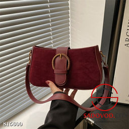 Сумка из мягкой эко-замши с кожаными вставками - Bruno фото 9