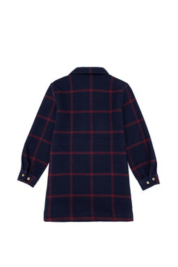 U. S. Polo Assn Темно-синее тканое платье для девочки - U.s. polo assn фото 2